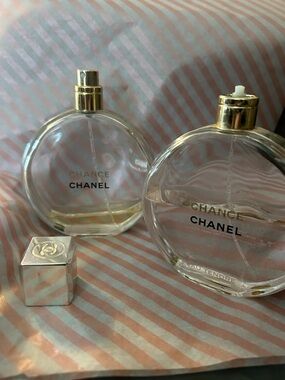 Chanel Chance Eau Tendre and original Eau de Toilette both are 100 mls bottles